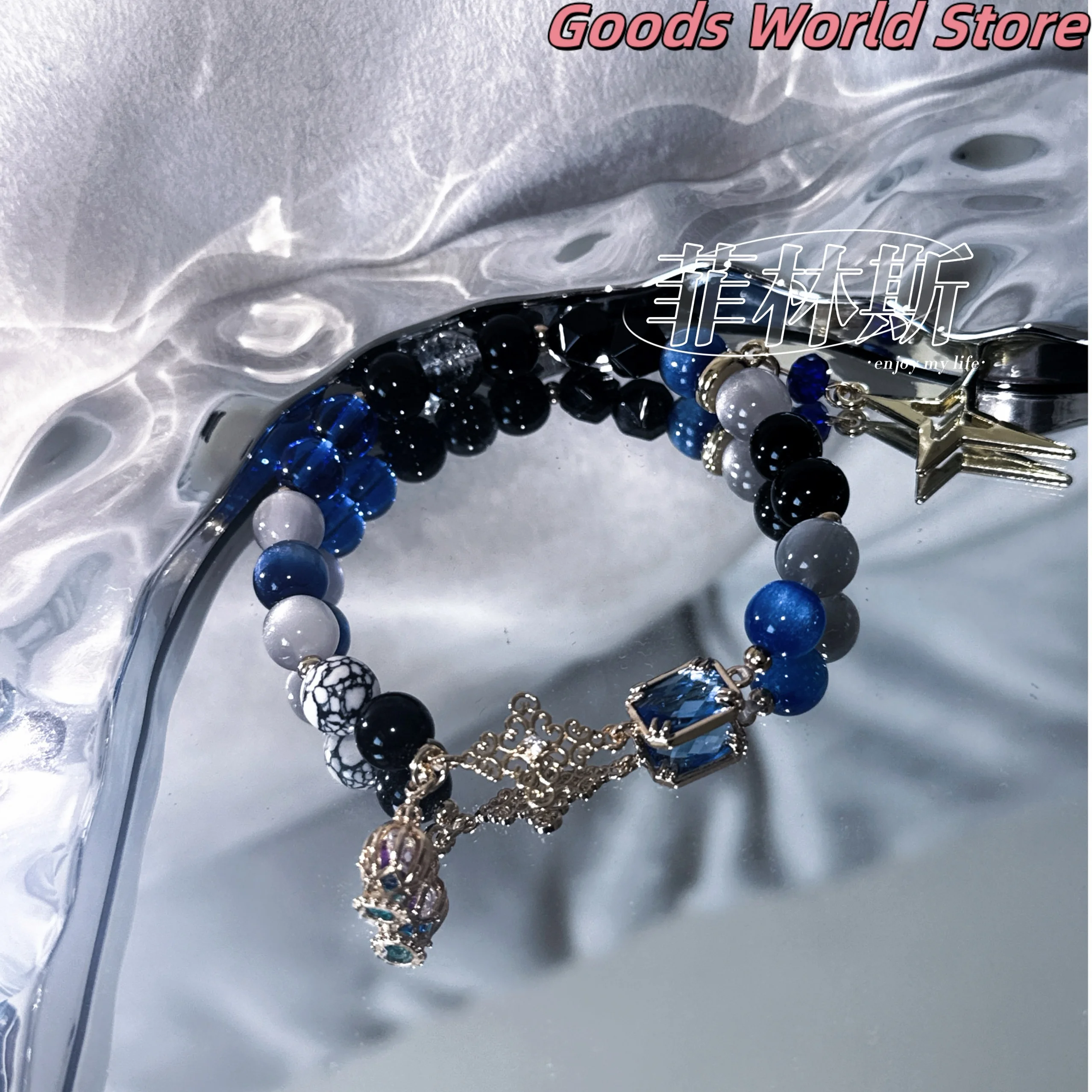 

В наличии Flins Браслет Игра Genshin Impact Flins Косплей Костюм Аксессуары Подарок на Хэллоуин