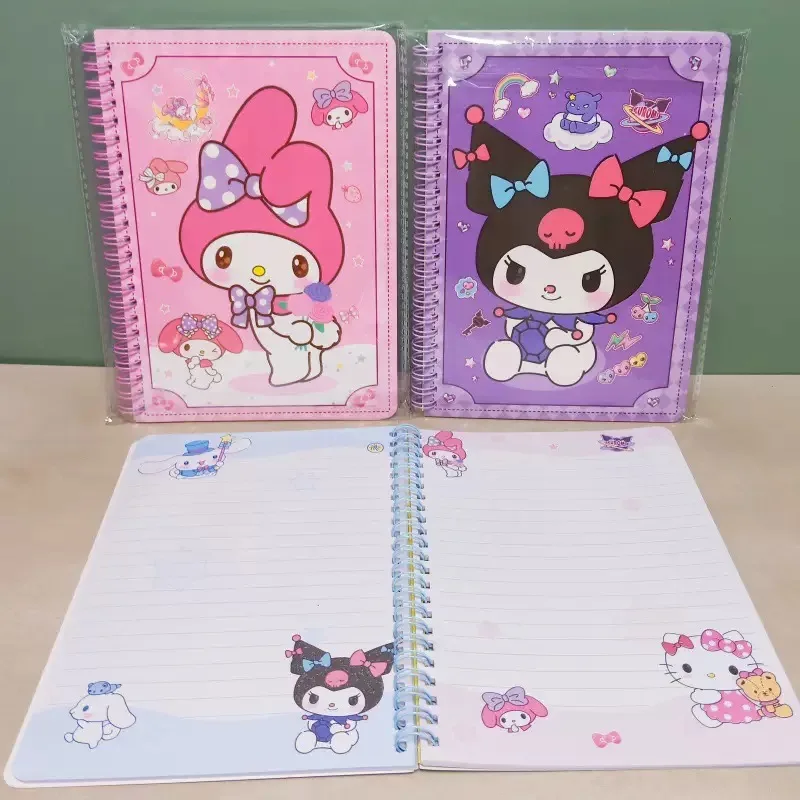 كارتون A5 لفائف سانريو صفحة التلوين طلاب المدارس الابتدائية ملاحظة رسالة ملاحظة الأطفال القرطاسية كتاب كورو لطيف