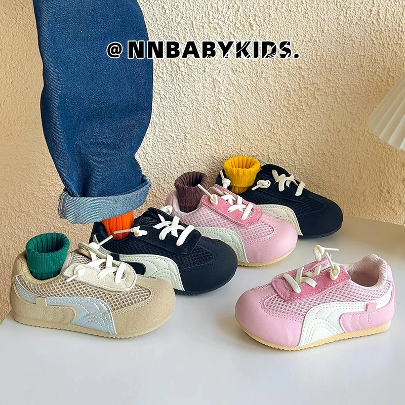 Girls Low Top Platform Running Shoes Causal Dress Breathable Lightweight Non-Slip Sneakers Comfort Fit Walking Shoes for Kids