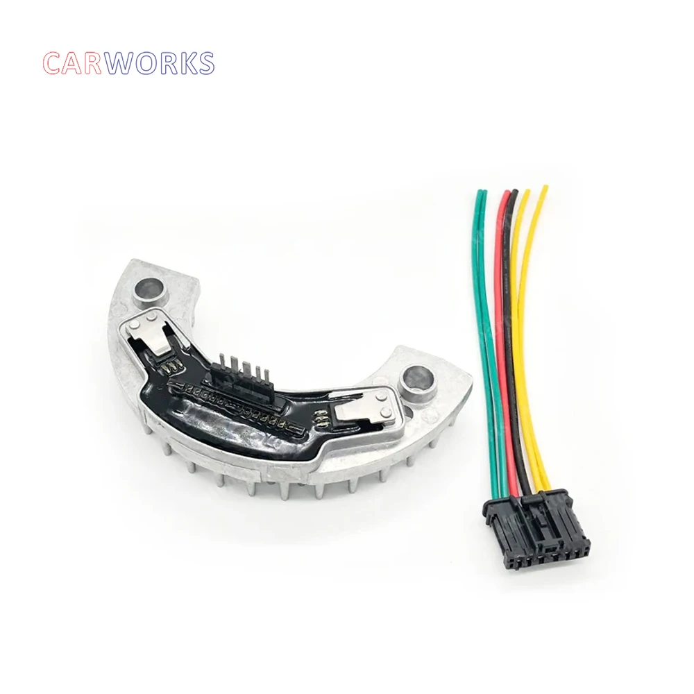 For Peugeot 206 207 307 Citroen Xsara Picasso Blower Fan Heater Resistor and Cable Connector Wiring Harness 6451ZX