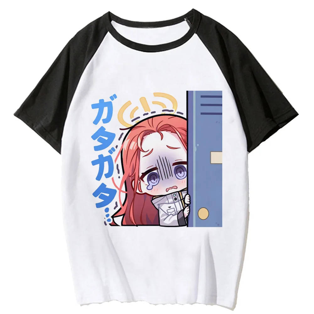 Blue Archive t shirt women comic designer tshirt female harajuku funny clothing