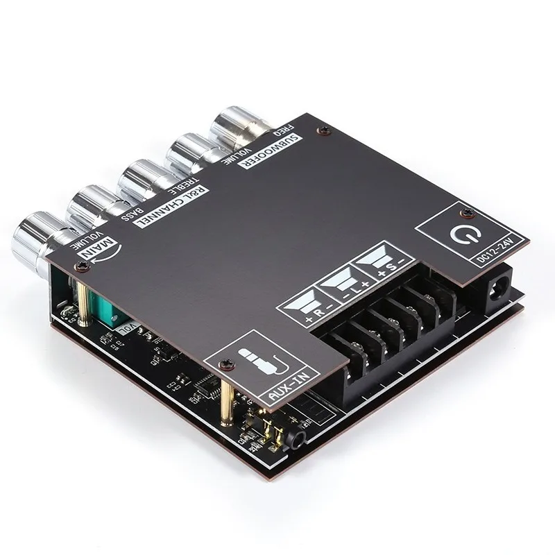 For MT21 50W * 2 + 100W 2.1 Channel Bluetooth Digital Power Amplifier Module, High and Low Tones, Super Bass