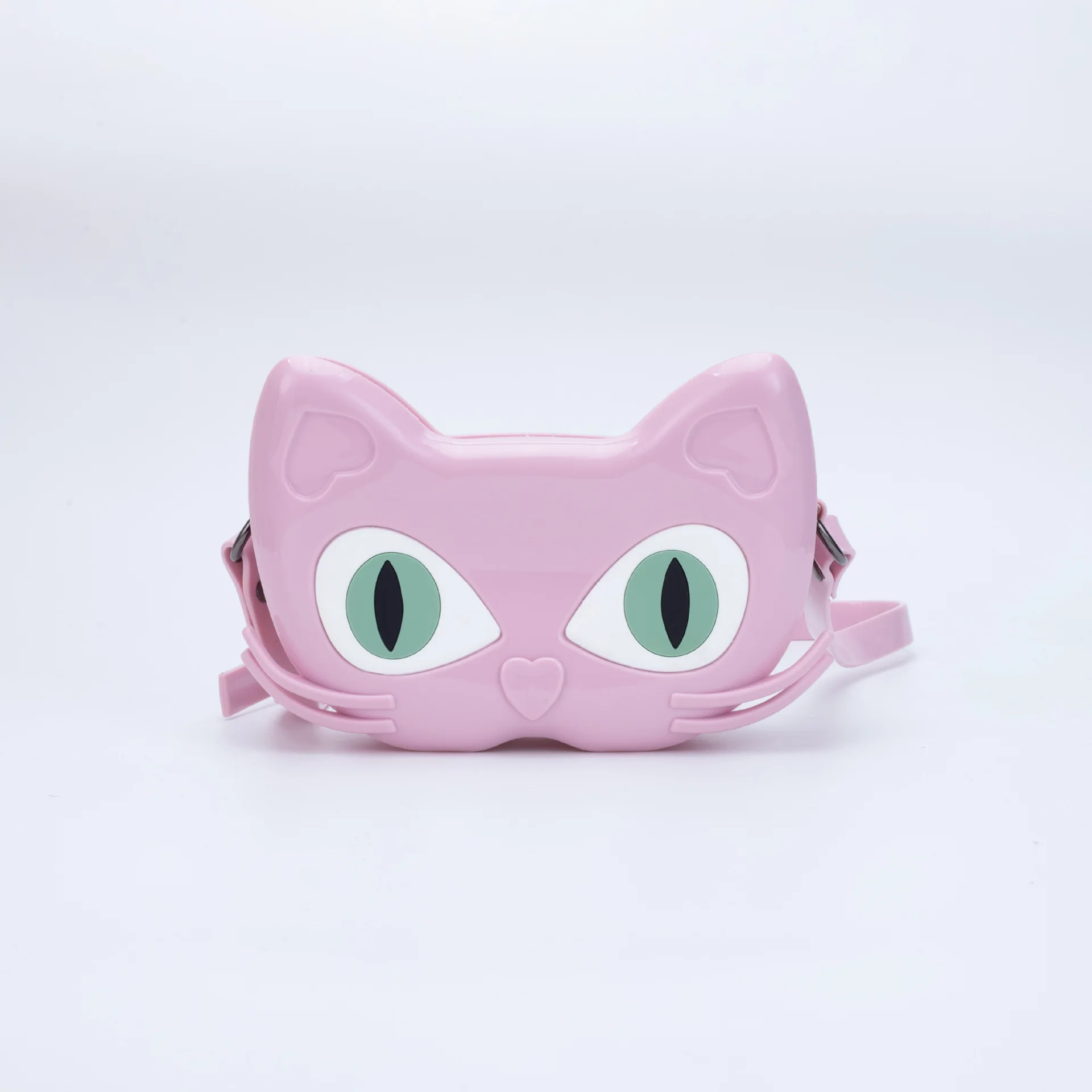 

Parent-child Jelly Bag Adult Quirky Cat Shaped Shoulder Bag New Fashion Versatile Retro Ins Hip-hop Crossbody Bag