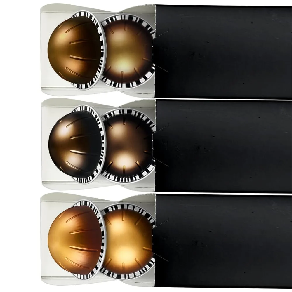 

Double Espresso Coffee Pods, Brews 2.7 Ounce, 30 Pods Chiaro+Scuro+Dolce