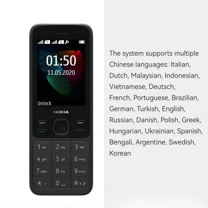 Imagem -06 - N0kia-dual-mode Mobile Phone Student Network Function Backup Garantia Vitalícia Gratuita 2023