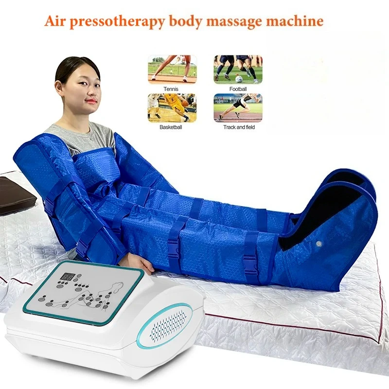 

Professional Air Wave Pressure Therapy Machine Pressotherapy Lymphatic Dranaige Body Massage Suit Belly Leg Cellulite Remover