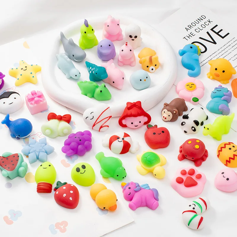 10/20/30 パックストレスリリーフ餅フワフワおもちゃかわいい動物スクイーズおもちゃ抗ストレスボール子供の誕生日ギフトパーティーの好意