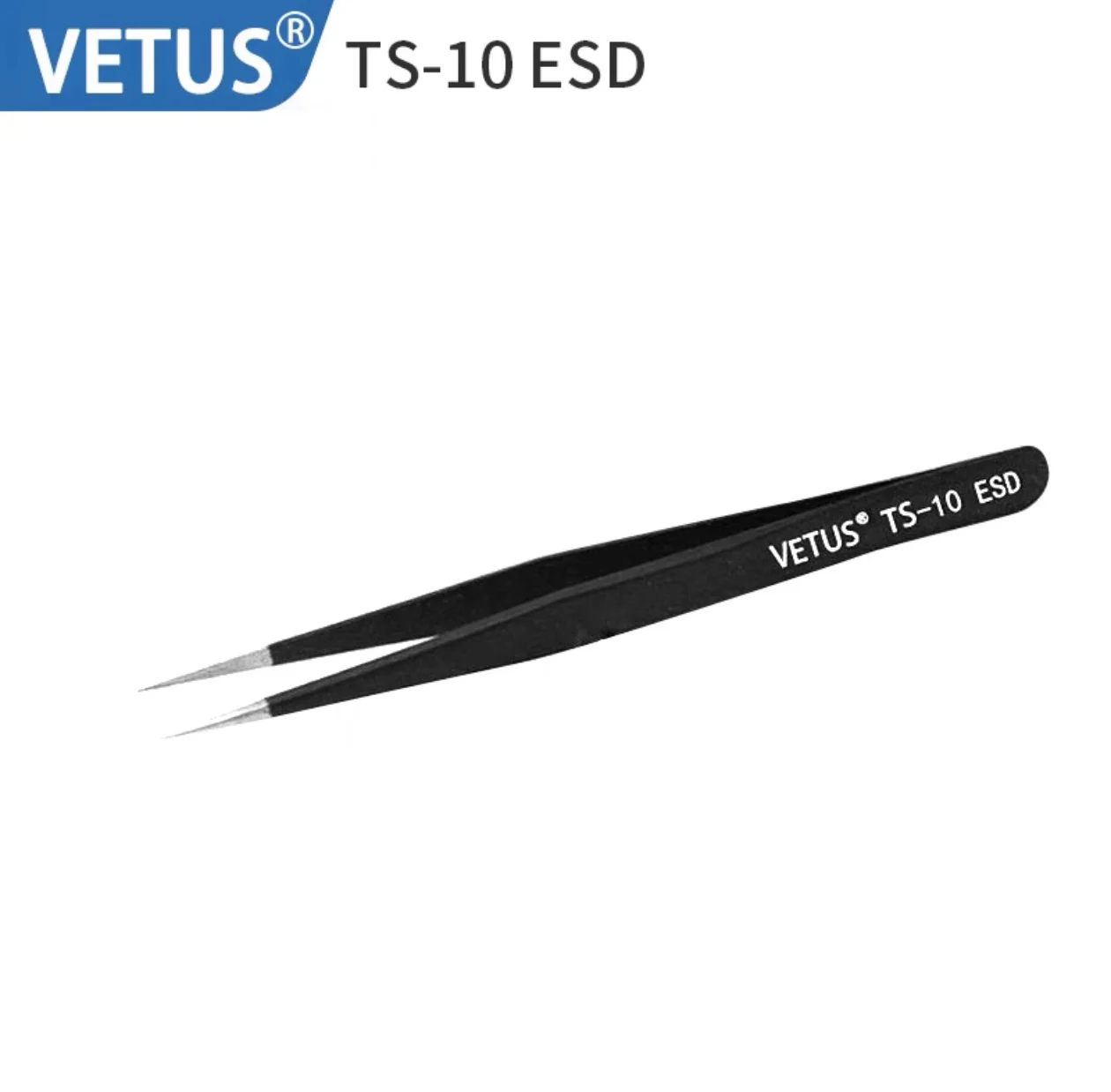 VETUS ملاقط من الفولاذ المقاوم للصدأ تصلب حاد مدبب عازمة طرف HRC30 TS-10/11/12/13/14/15 ESD أدوات دقيقة آمنة #1