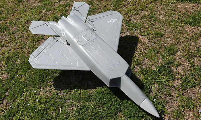 F22 50mm EDF RC Jet PNP 6 A xis GYro 2.4GHz Remote High Speed Foam Airplane Warbird Model