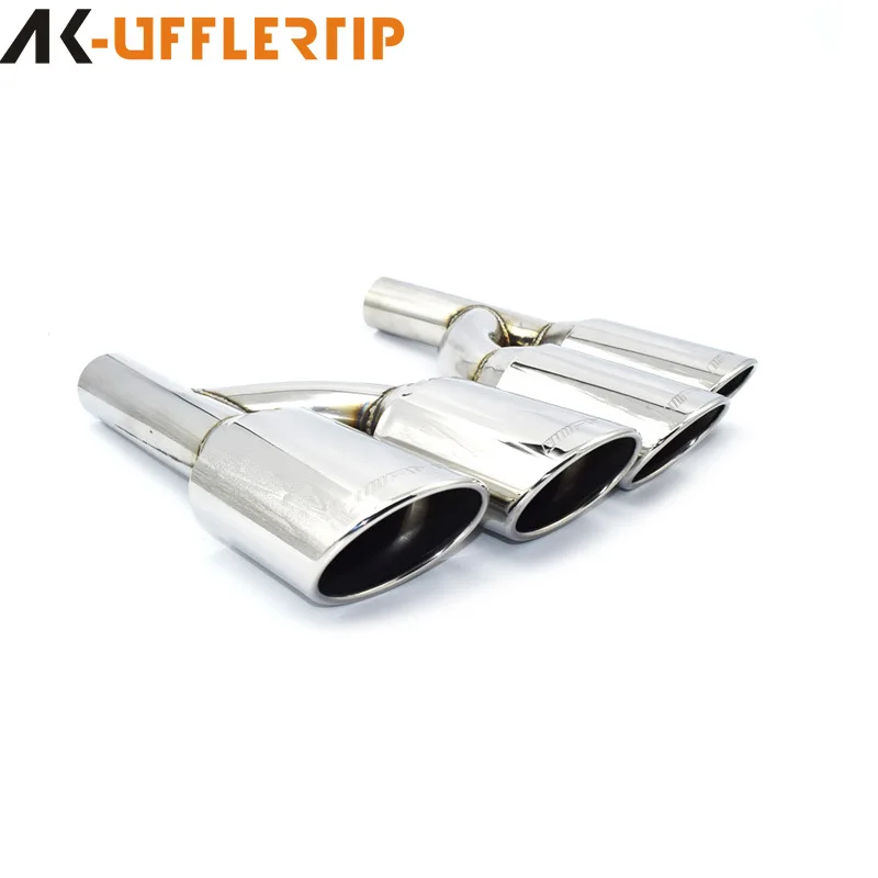 

Suitable for Mercedes-Benz AM * exhaust pipe tail throat modified C63 S63 double four exhaust pipe modified stainless steel sile
