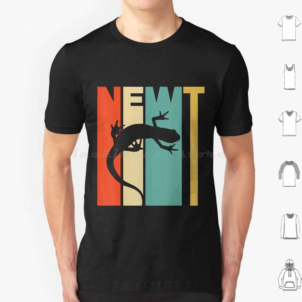 Vintage Style Newt Silhouette T Shirt Big Size 100% Cotton Retro Sandworm Surfing Surf Surfer Beach Distressed Style Movie