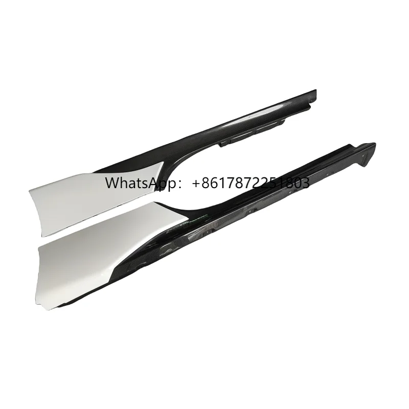 Usado para kit de corpo de saia lateral estilo OEM de fibra de carbono seco Ferrari SF90