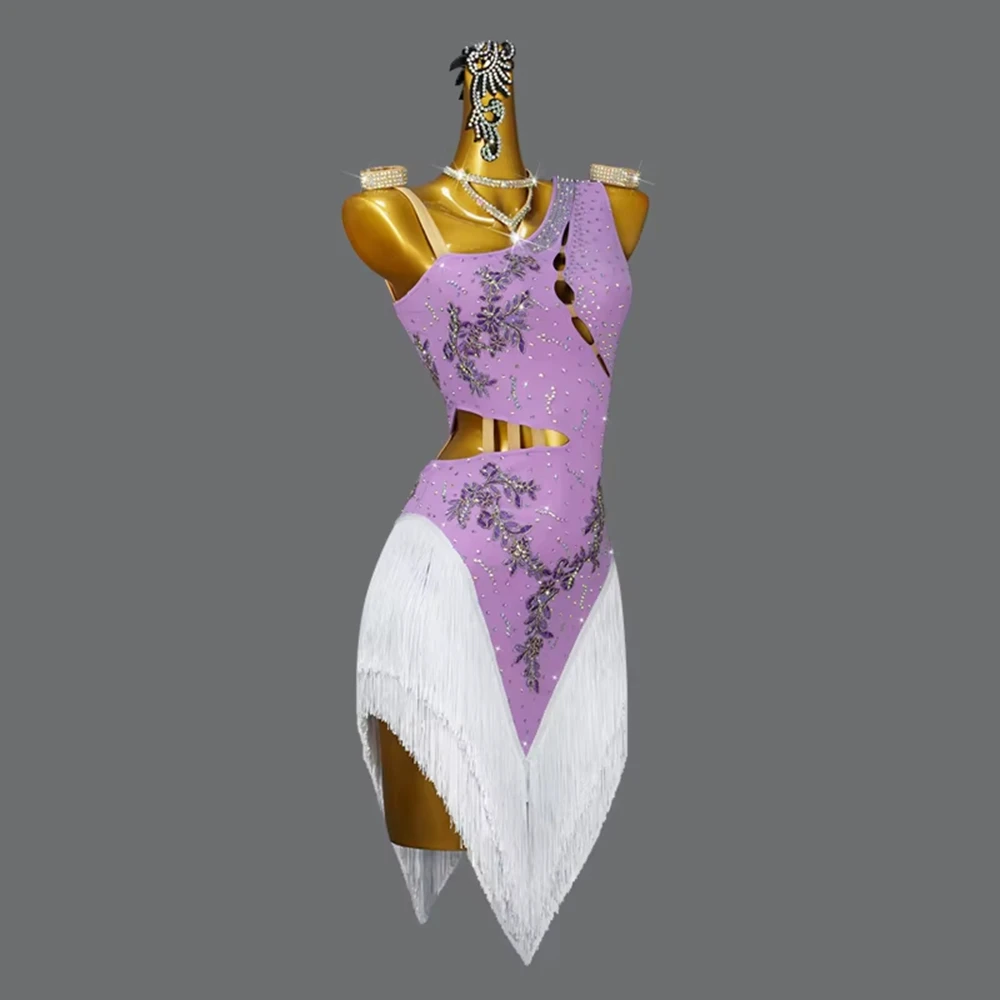 ชุดเต้นรำลาตินใหม่ปี 2025 สำหรับผู้หญิง ชุดออกงานปาร์ตี้ ชุดกีฬา ชุดคอสตูมสำหรับสาวๆ ชุดออกงานพรอม ชุดซัมบ้าสำหรับฝึกซ้อมและงานกลางคืน