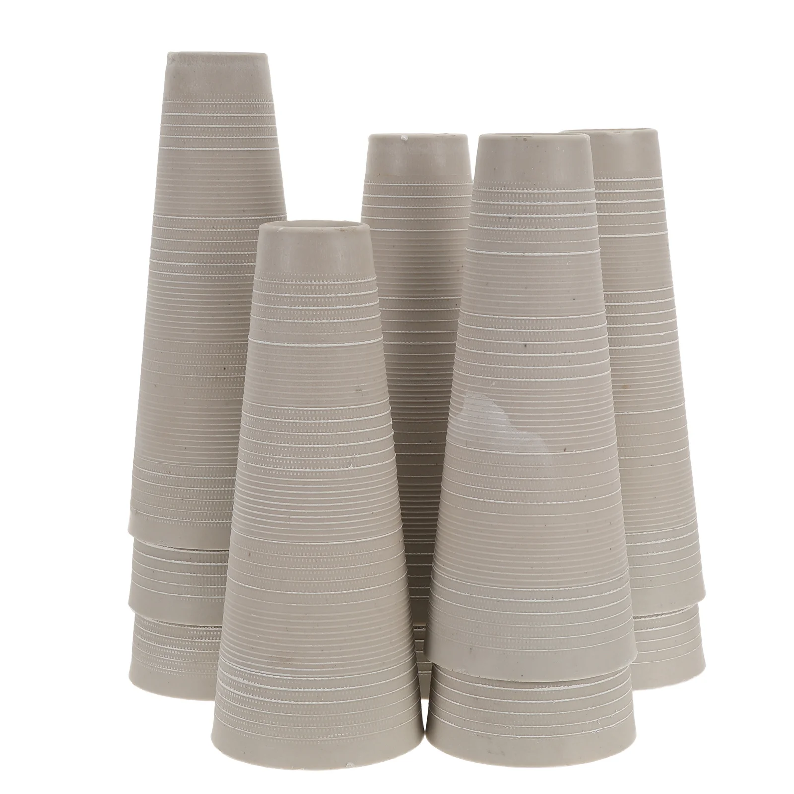 

10Pcs Textile Yarn Winding Cones Tapered Plastic Tubes for Sewing Knitting Embroidery Thread Spools Secure Grip Compact Storage