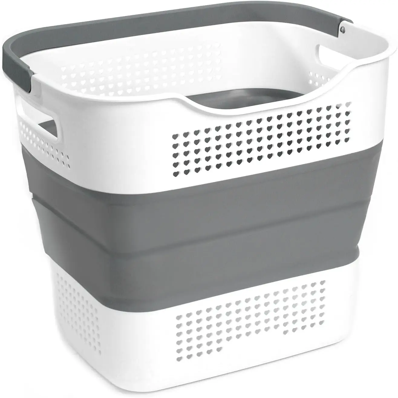 

Foldable Laundry Basket Collapsible Laundry Hamper, Laundry Basket Dorm with Handles, Clothes Hamper