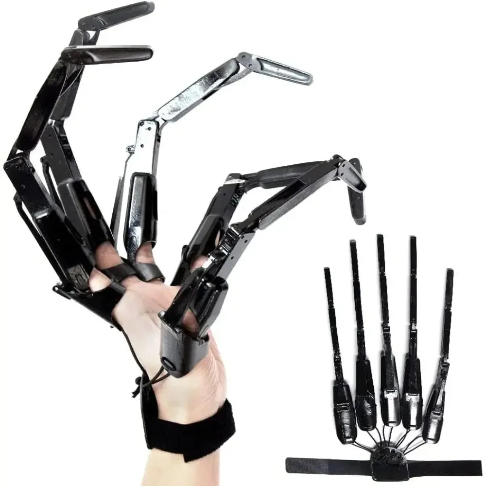 Fake Fingers Halloween Articulated Finger Cosplay Gear Skeleton Hands Finger Glove Hand Model Wearable Long Fingers Halloween