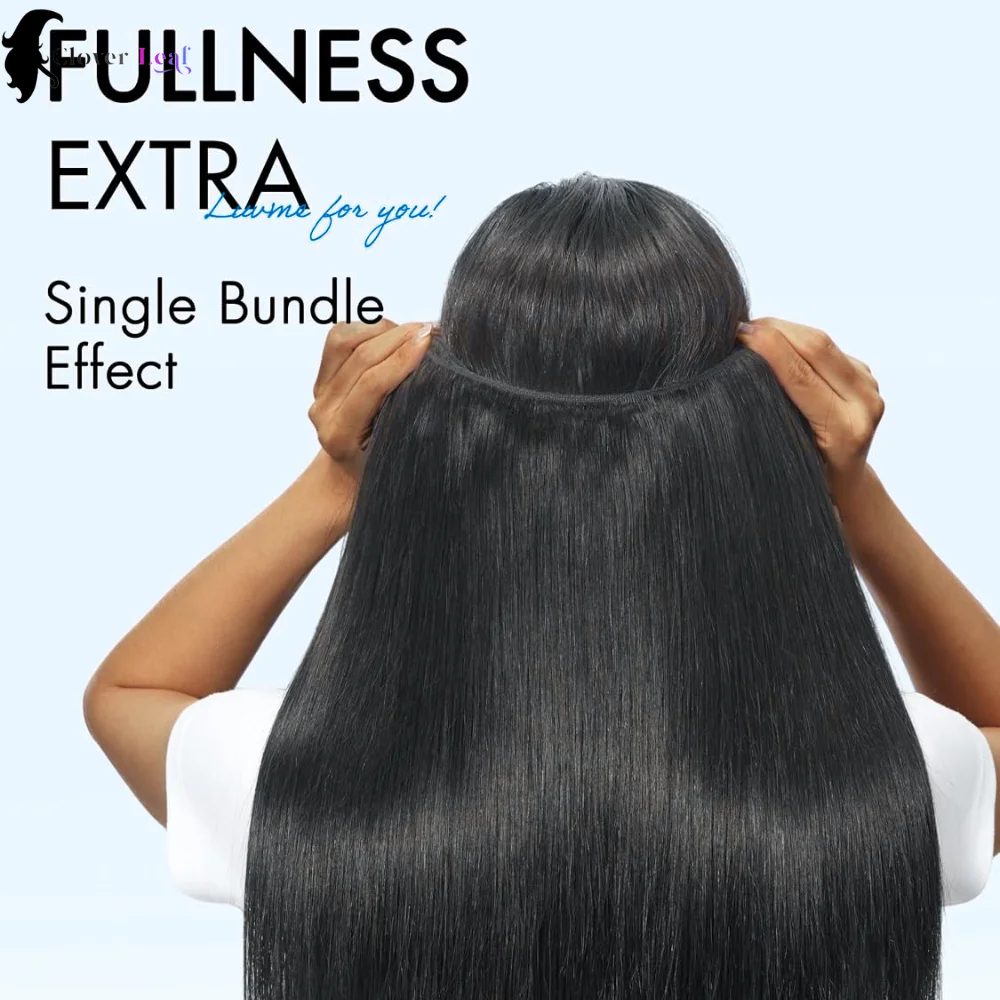 26 28 30 32 Inch Straight Bundles Human Hair 12A Unprocessed Quality Virgin Raw Hair Brazilian 1 3 4 PCS Straight Human Hair Bundles Extensions view 7