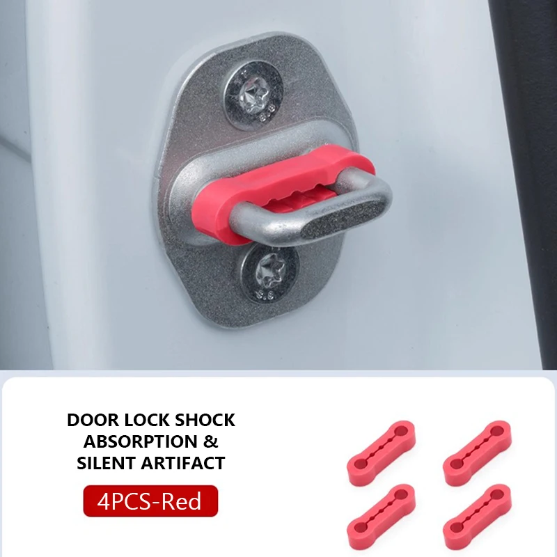 4 Stück Auto-Türstoßdämpfer Universeller Autotür-Vibrationsdämpfer Schalldämpfer-Polster Anti-Vibrations-Puffer