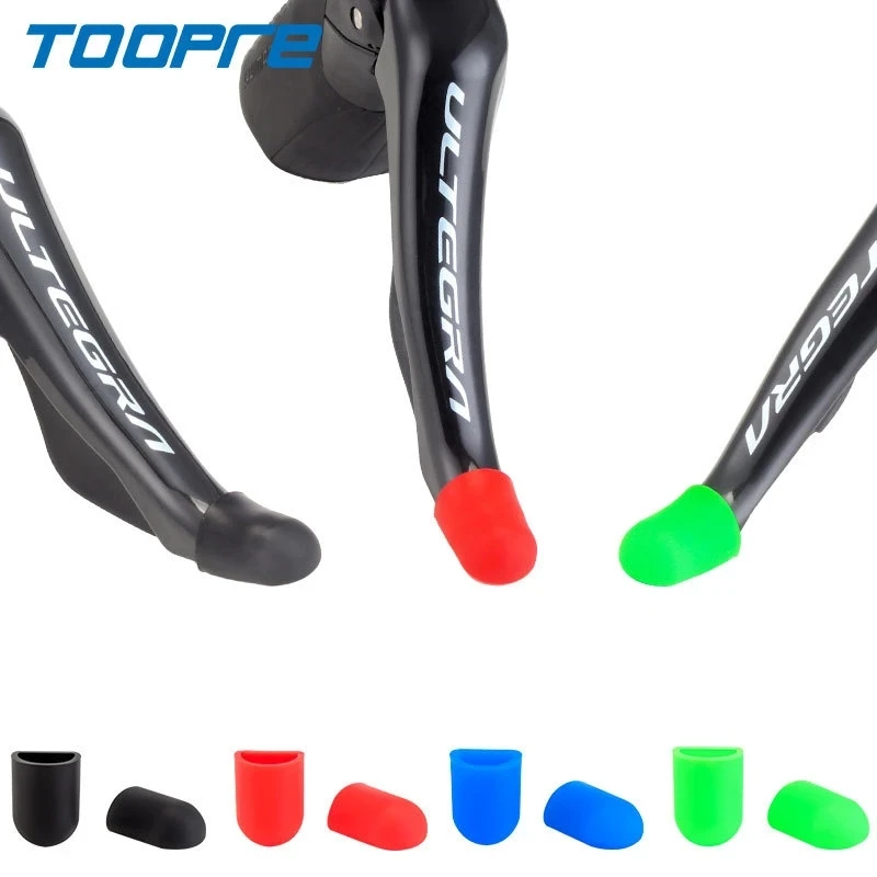 TOOPRE Road Bike Double Bar Smart Cover Color Silicone Cover for SHIMANO Bicycle Brake Cover