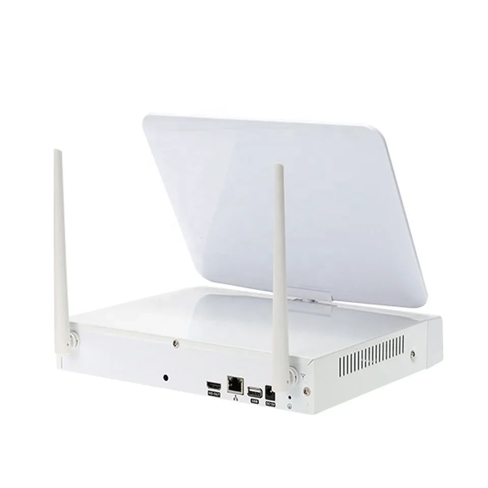 Amazon 1080P CCTV Security IP للبيع نظام أدوات لاسلكي de seguridad 4ch Wifi NVR Kit 10.1 بوصة LCD