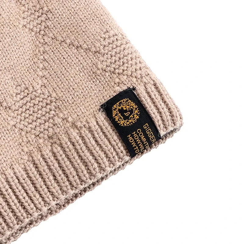 Neue Stil Mode Unisex Winter Hut Warme Wolle Kappe Stilvolle Weiche Beanie Hut Für Männer Frauen Im Freien Verdicken Ski Sport Gestrickte Hut