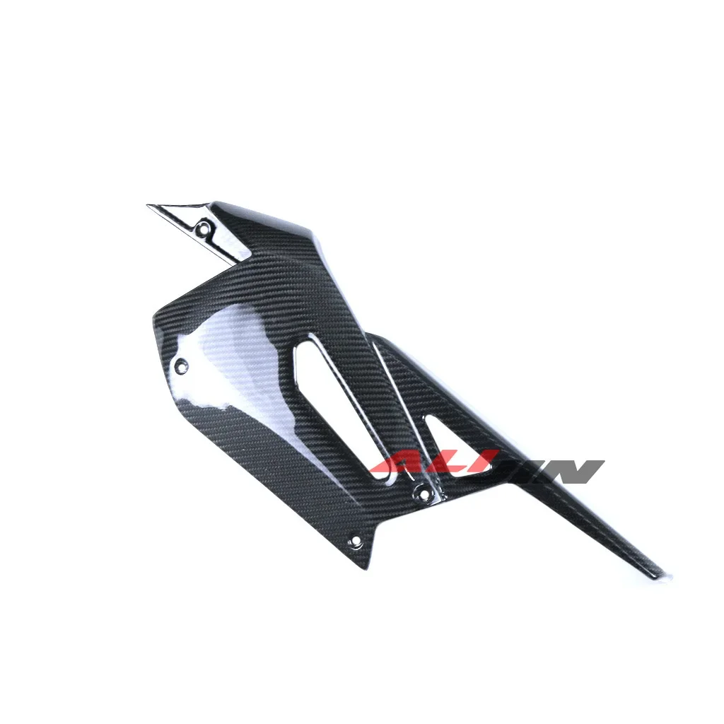 100% Real Dry Carbon Fiber Fit Aprilia RS660 TUONO 660 2021-2023 Motorcycle Rear Fairing Left Chain Swingarm Cover Protector