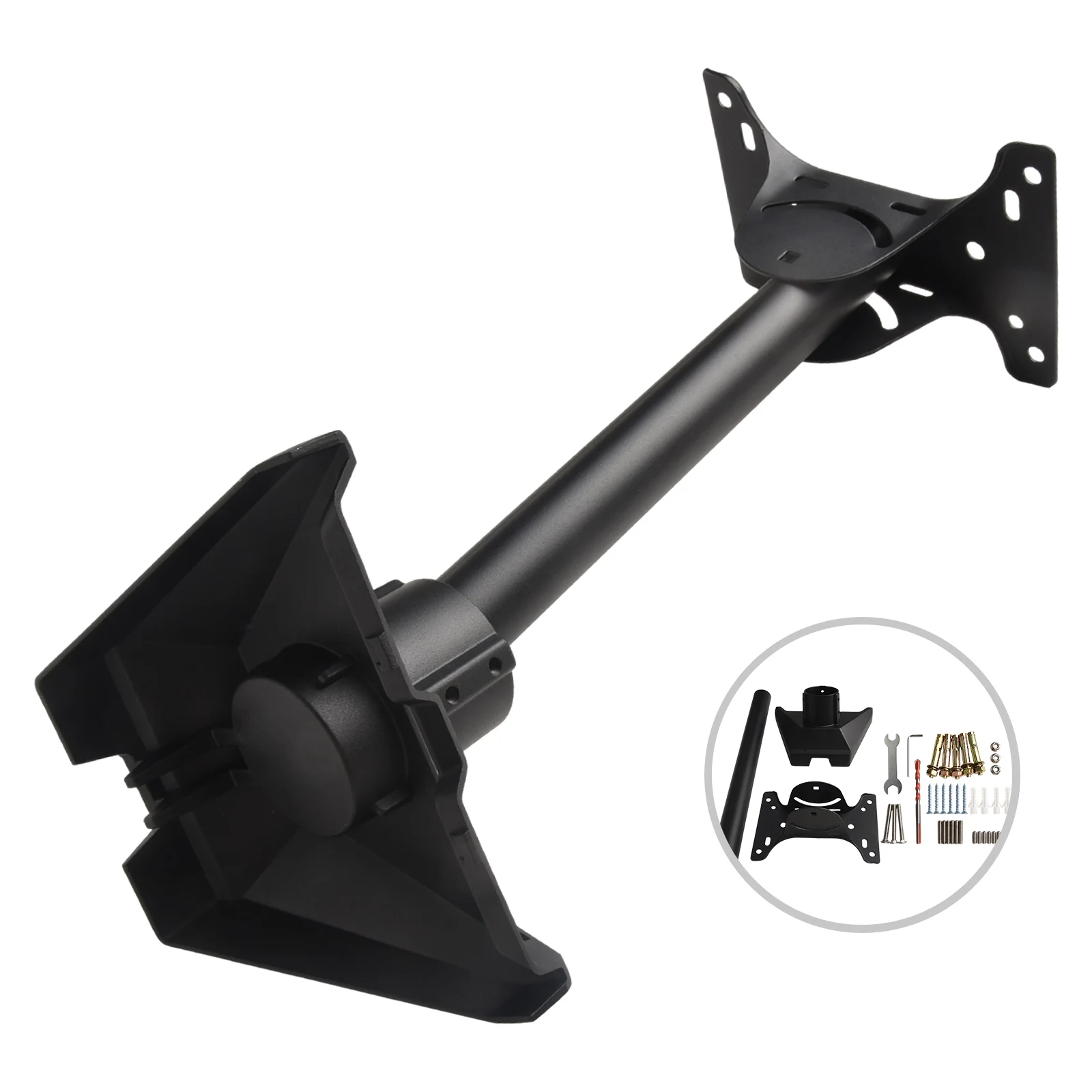 

1pc Stainless Steel Bracket For Starlink Gen-3 Pivot Roof Mount Kit Mast With Slide-in Pipe Adapter Installation Mount