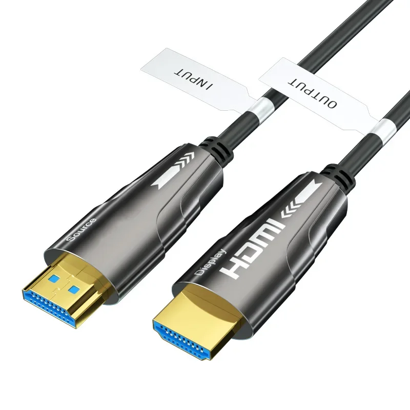 HDMI 2.0 AOC Fiber Optic Cable 4K@60Hz 18Gbps High-Speed  4K HDMI Cables ARC HDR HDCP for RTX3080 3090 PS5 HDTV 10m 20m 30m 50m