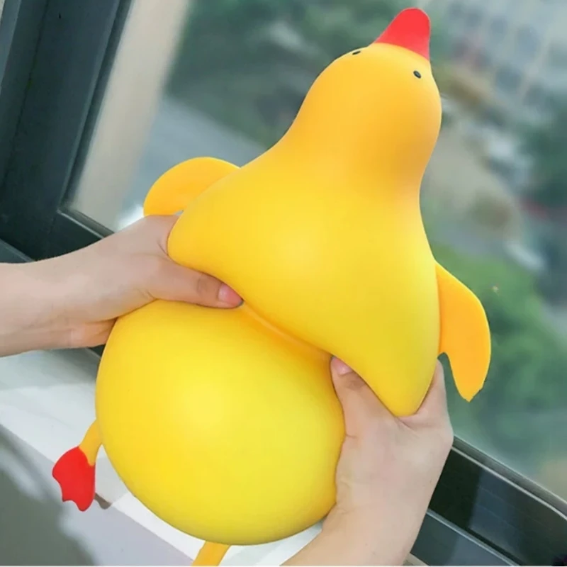 Cute Duckling Fidget Toy Squishy Slow Rebound Adult Decompression Vent Squeeze Toy Children's Stress Relief Birthday Gift