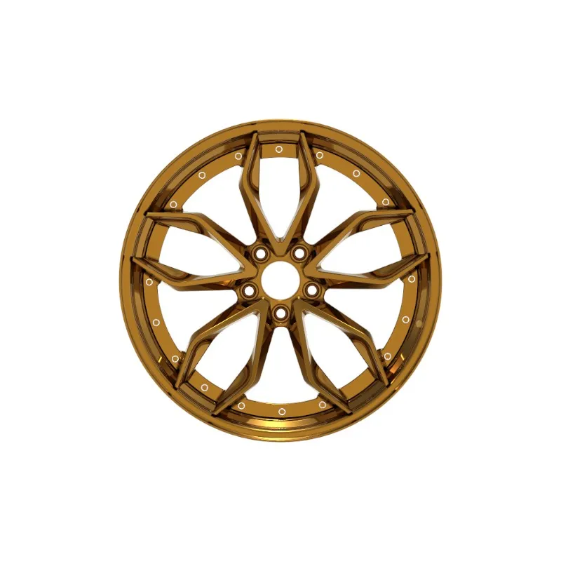 Fully Custom Bronze Wheel 24 Inch Wheel 2-piece Forged Wheel Rims Car Rims Car Hubs Custom any Color,Perfect installation