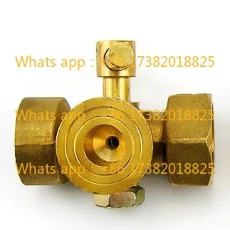 Pressure gauge three-way plug valve, copper ball valve switch m20 * 1.5 /4 steam valve three-way switch