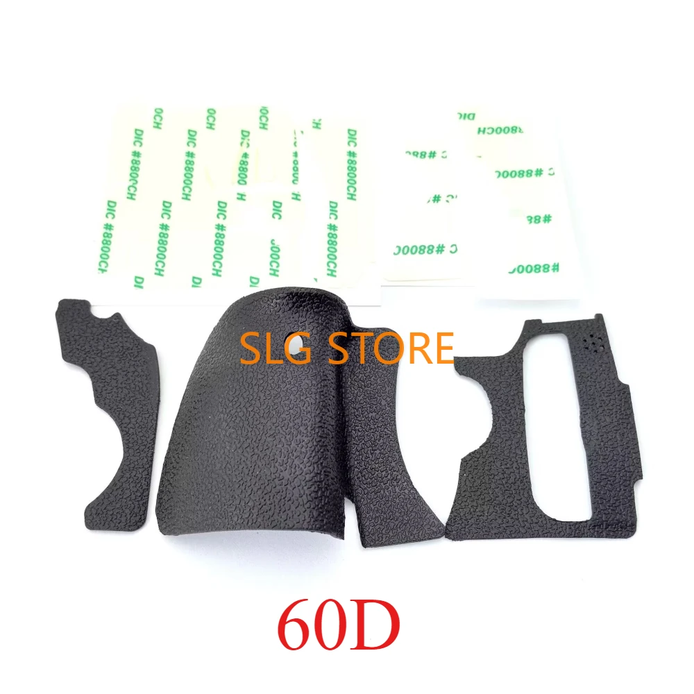 Nuovo Un Set di Corpo Impugnatura Laterale Pollice Copertura In Gomma per Canon EOS R EOSR 5D2 5DII 5D3 5D4 5D IV 6D 6D2 6DII 60D 600D 5DS 5DSR