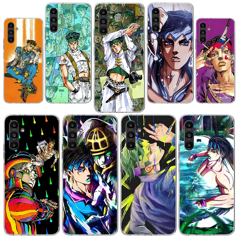 Чехол для телефона JoJo Adventure Rohan Kishibe для Samsung Galaxy A56 A55 A54 A53 A16 A15 A14 A13 A36 A35 A34 A33 A26 A25 A24 A23 A05S