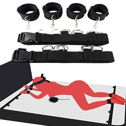 Erotic Games Sex Toys For Women Men Couples Adult Open Leg BDSM Bondage No Vibrator Restraints Ankle Cuffs Handcuffs Accessories