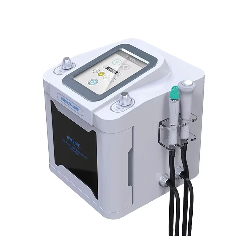 Dispositivo de beleza pequena bolha limpeza hidratante clareamento rejuvenescimento da pele indução quente fria ferramenta cuidados faciais