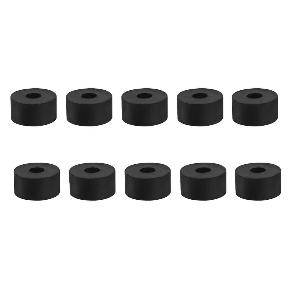 16pcs Round Rubber Plant Pot Feet Pads for Drainage, Airflow & Deck Protection