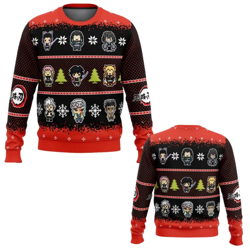 Nieuwe Japanse Anime Tanjiro Nezuko, Bandai Demon Slayer 3D Sweater Hoodie, Kerst Jersey, Hoodie voor mannen en kinderen