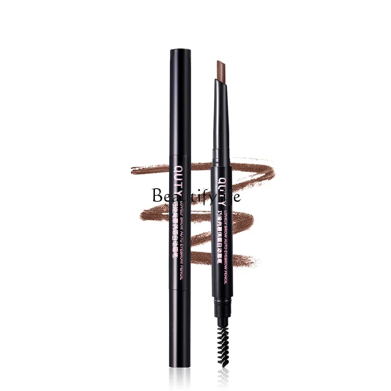 Waterproof and Durable Non-Decolorizing Natural Vivid Wild Good Makeup Gray Eyebrow Pencil Female