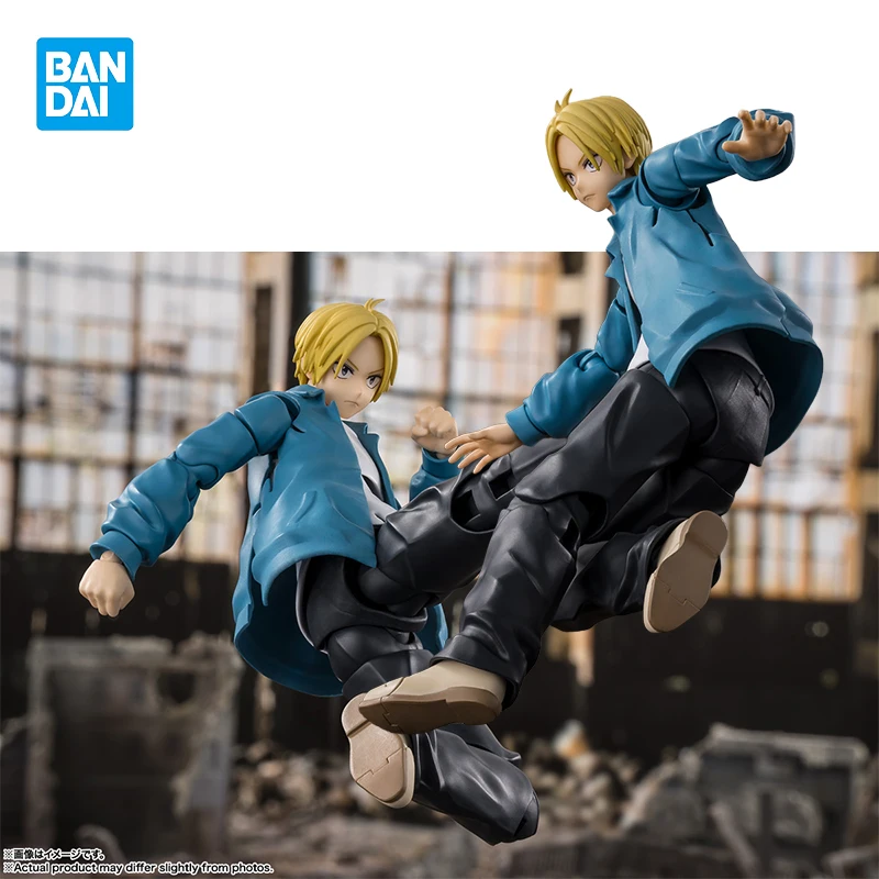 En stock Original Bandai SAKAMOTODAYS S.H.Figuarts SHIN ASAKURA Sakamoto Taro figurine Anime modèle jouet à collectionner cadeau