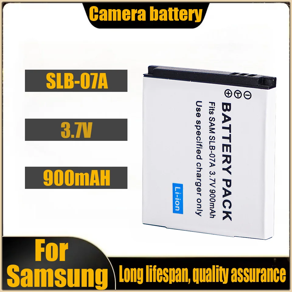 Batería SLB-07A para cámara Samsung ST50ST45ST500ST550ST600PL150 recargable