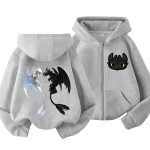 Sweatshirt, um den Drachen Ihrer Kinder, Herbstkleidung für Baby, Kawaii Bluse, Kindermode, Jungen und Mädchen auszubilden 12 Hauptverkäufe wie Sie Ihre Drachenfantasien trainieren - №6