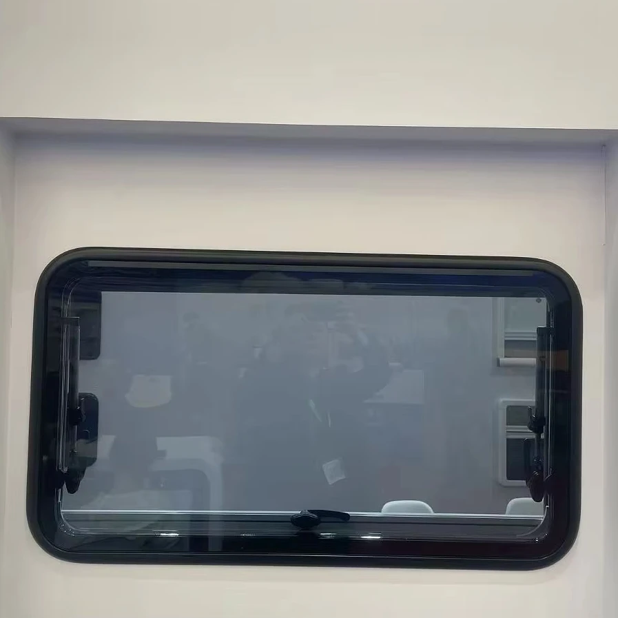 

Выдвижное окно для автодома, окно для каравана из алюминиевого сплава с двойным остеклением, акриловое окно для кемпера, наружное подвесное окно для автодомов