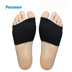 Pexmen-almohadillas de metatarso para hombre y mujer, almohadillas para el antepiรฉ y la pelota del pie, para Mortons, Neuroma, Metatarsalgia, alivia el dolor, 2 piezas