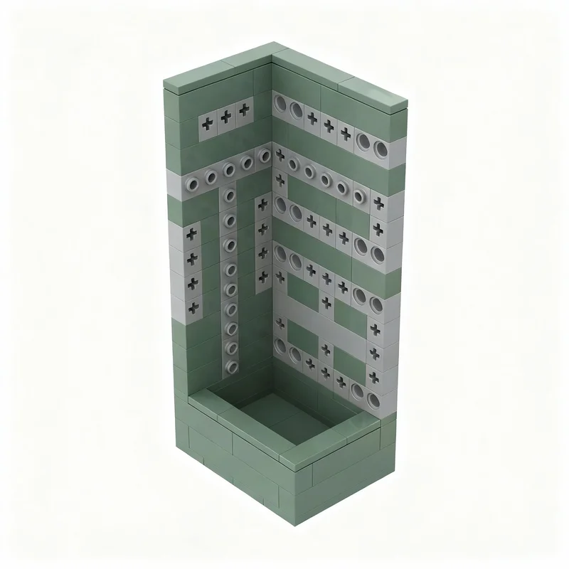 129 قطعة من مكعبات البناء MOC Ideas CUUSOO على شكل شخصية فو، نموذج رف مجوهرات، ألعاب معمارية، هدايا عيد الميلاد، مكعبات تعليمية