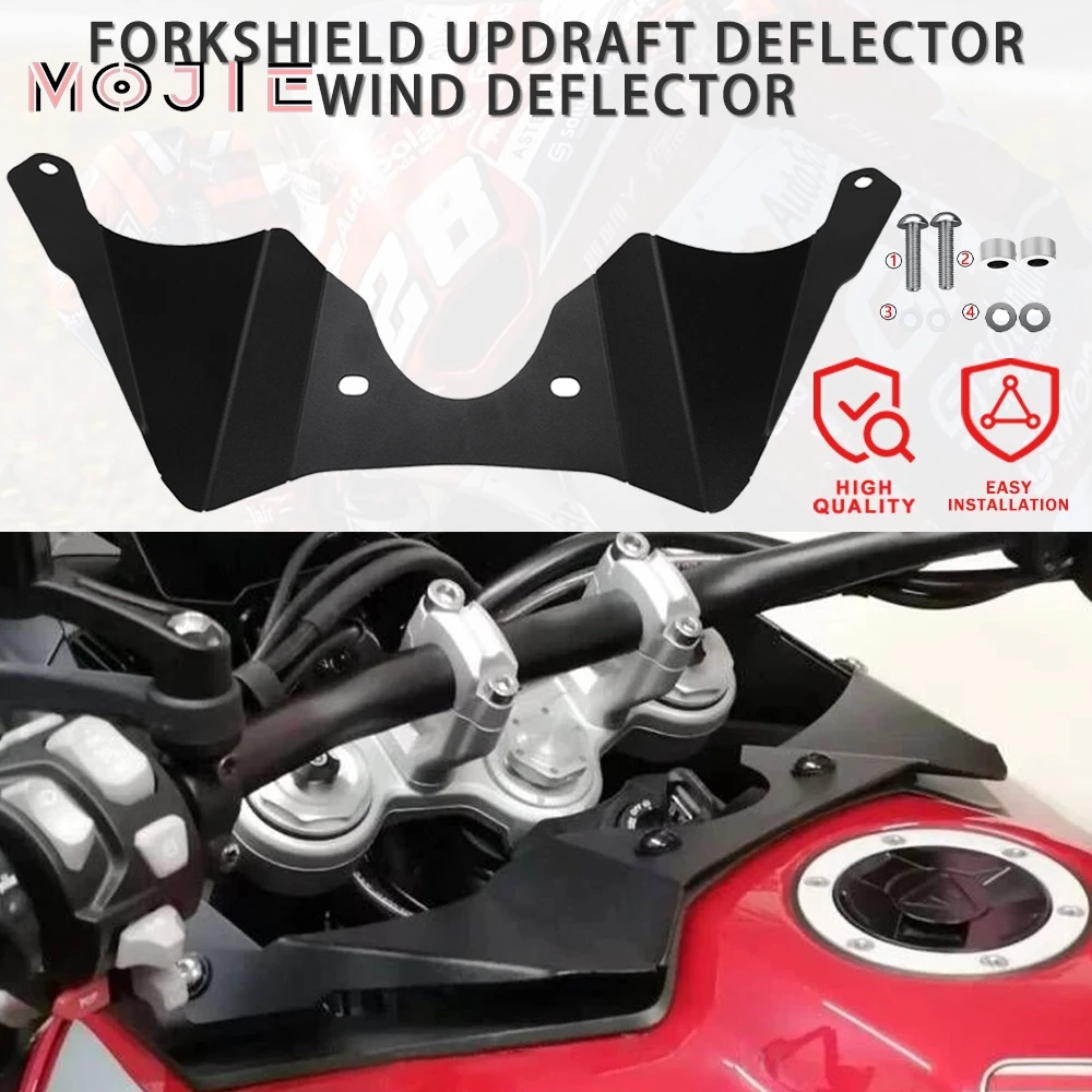 

2026 2025 мотоциклетный вилочный щиток, дефлектор восходящего потока, дефлектор ветра для Tiger 900 Rally Pro Tiger 850 Sport 2020-2022-2023-2024