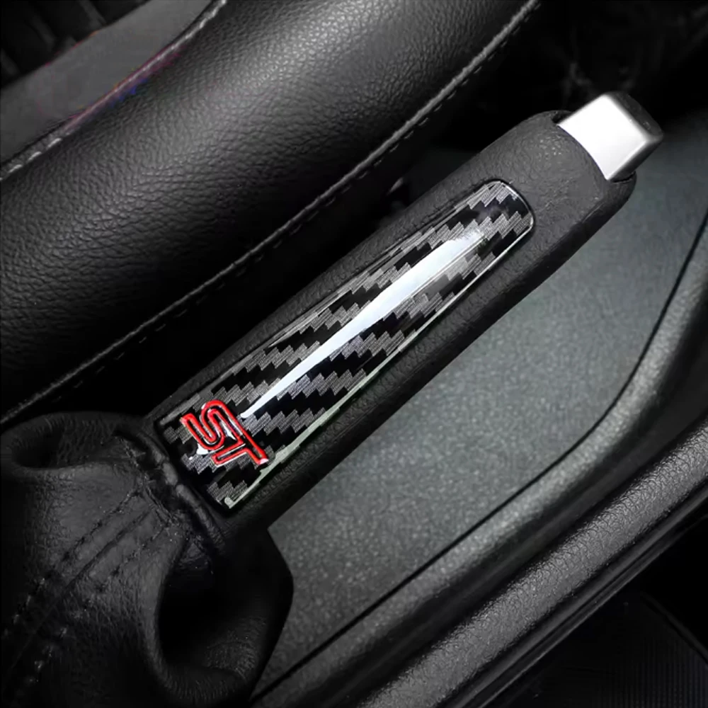 my good car for New Focus ST Interior Decoration Handbrake Sequin for Ford for Focus 2 MK2 3 MK3 MK4 ST Handbrake Trim Sticker view 6