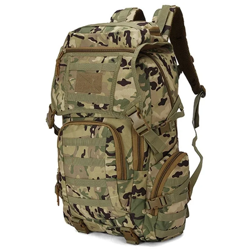 

Tactical Backpack 50L Outdoor Sport Hiking Rucksack 3P Molle Daypack Camping Hunting Climbing Waterproof Fishing Hiking Bags