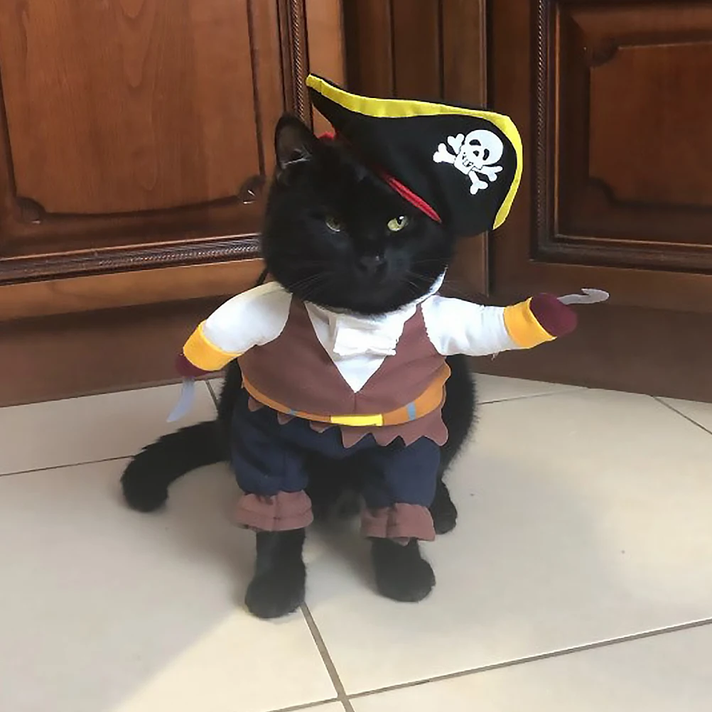 

Pet Clothes Lightweight Pretty Polyester Dog Clothing Halloween Costume Cat Clothes Easy Clean Reusable Sweater Costumes Dog