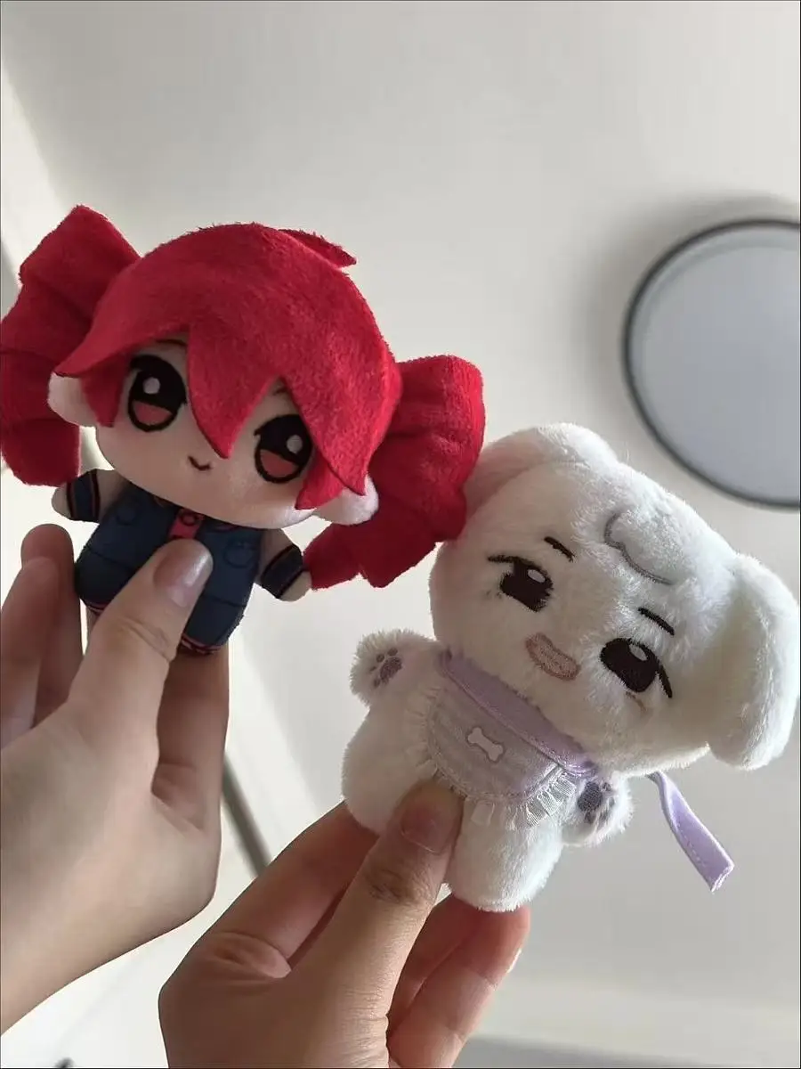 

Мягкая 10 см аниме Kasane Teto с принтом в стиле атрибута, мультяшная плюшевая кукла, игрушка COS, наряд для детей и взрослых, коллекционные хлопковые подарки