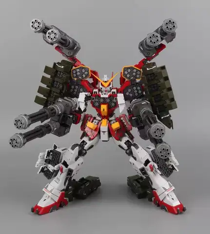 Super NOVA MG 1/100 modelo de brazos pesados, traje móvil personalizado sin cadenas, juguetes para niños con soporte, nuevo